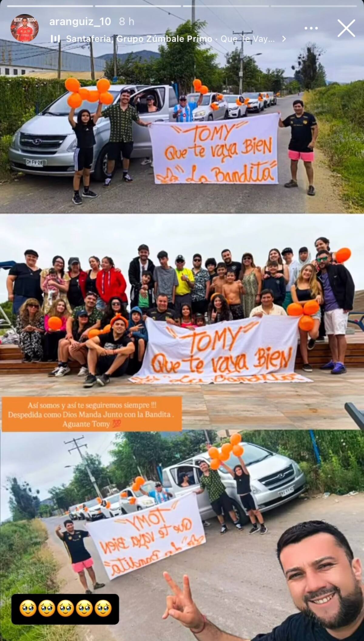 El volante se marcha a Calama.