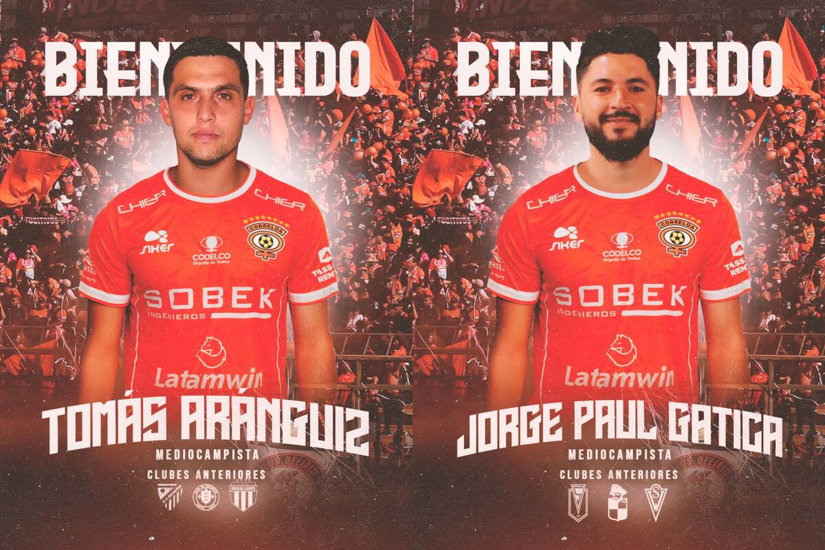Ambos nuevos refuerzos de Cobreloa.