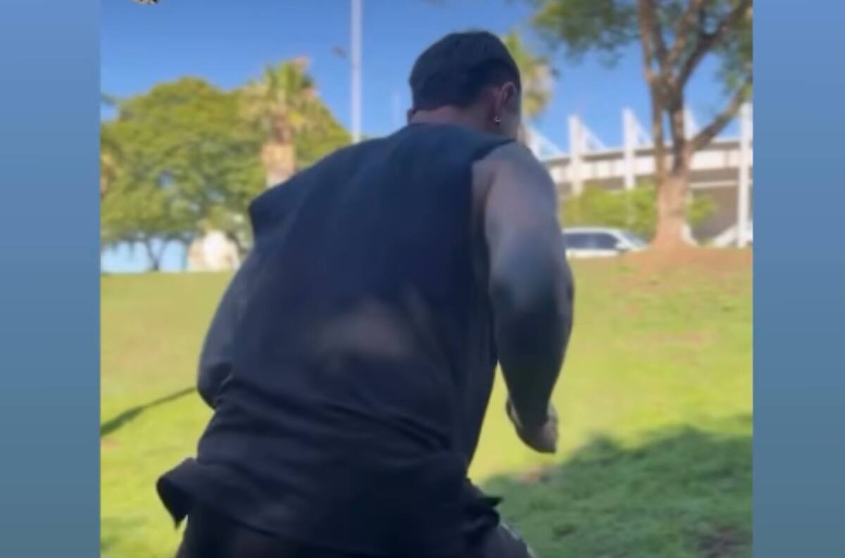 VIDEO | A la espera de su destino en la UC: este jugador se entrena en Argentina