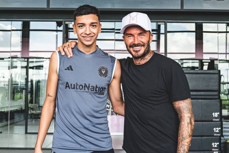 El exjugador de la Roja sub 20 fue presentado en el Inter Miami de Lionel Messi.