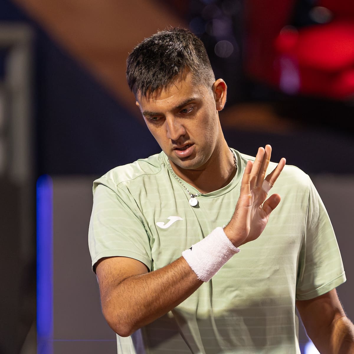 Debut y despedida: Tomás Barrios cayó en el debut en la qualy de Madrid