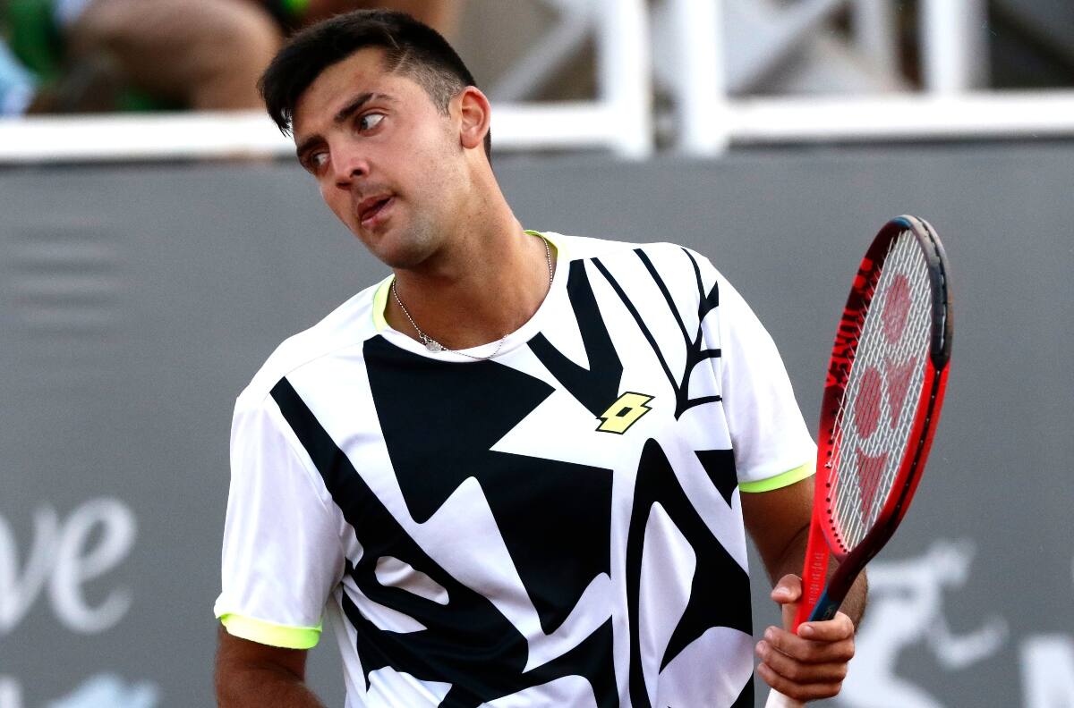 Tomás Barrios no pudo con una de sus “bestias negras” y tuvo rápida despedida en Challenger de Trieste