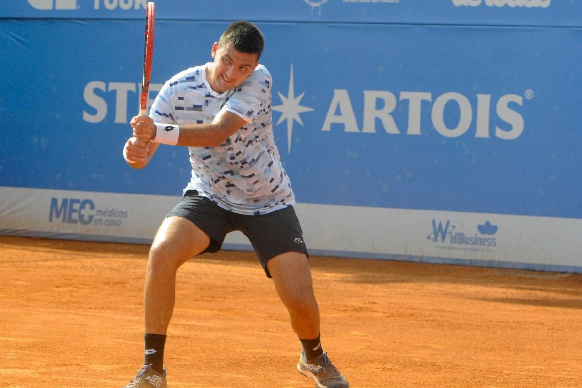 cayó ante Camilo Ugo Carabelli en el Challenger de Temuco.