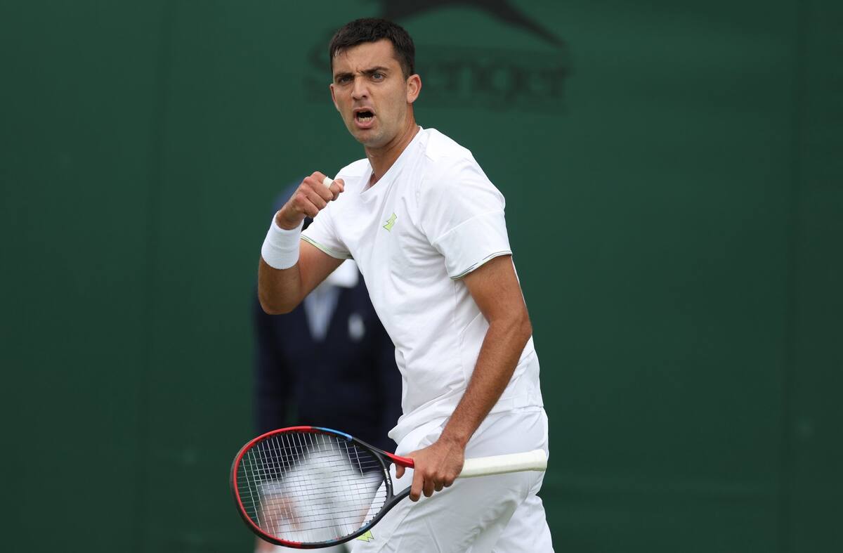 en la qualy de Wimbledon.