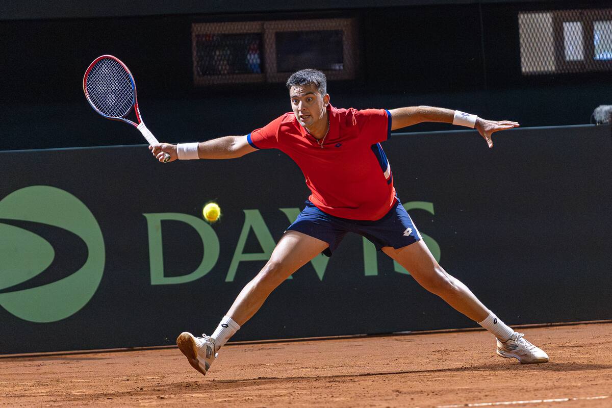 El chileno no pudo seguir con su racha de victorias en el circuito Challenger. Foto: Felipe Escobedo