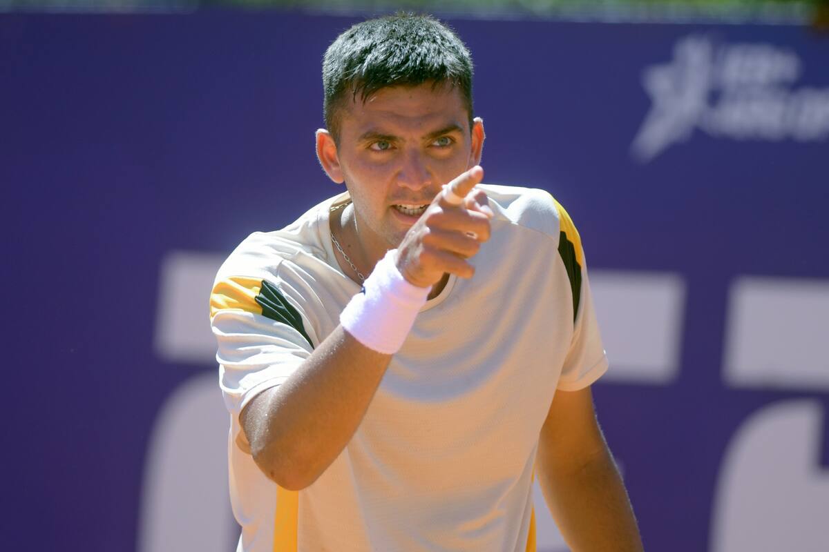 . El chillanejo en el ATP 250 de Buenos Aires. Foto: Agencia Aton.