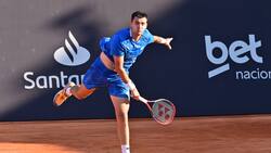 Tomás Barrios evita al segundo favorito del ATP de Río por lesión y ahora enfrentará a un lucky loser