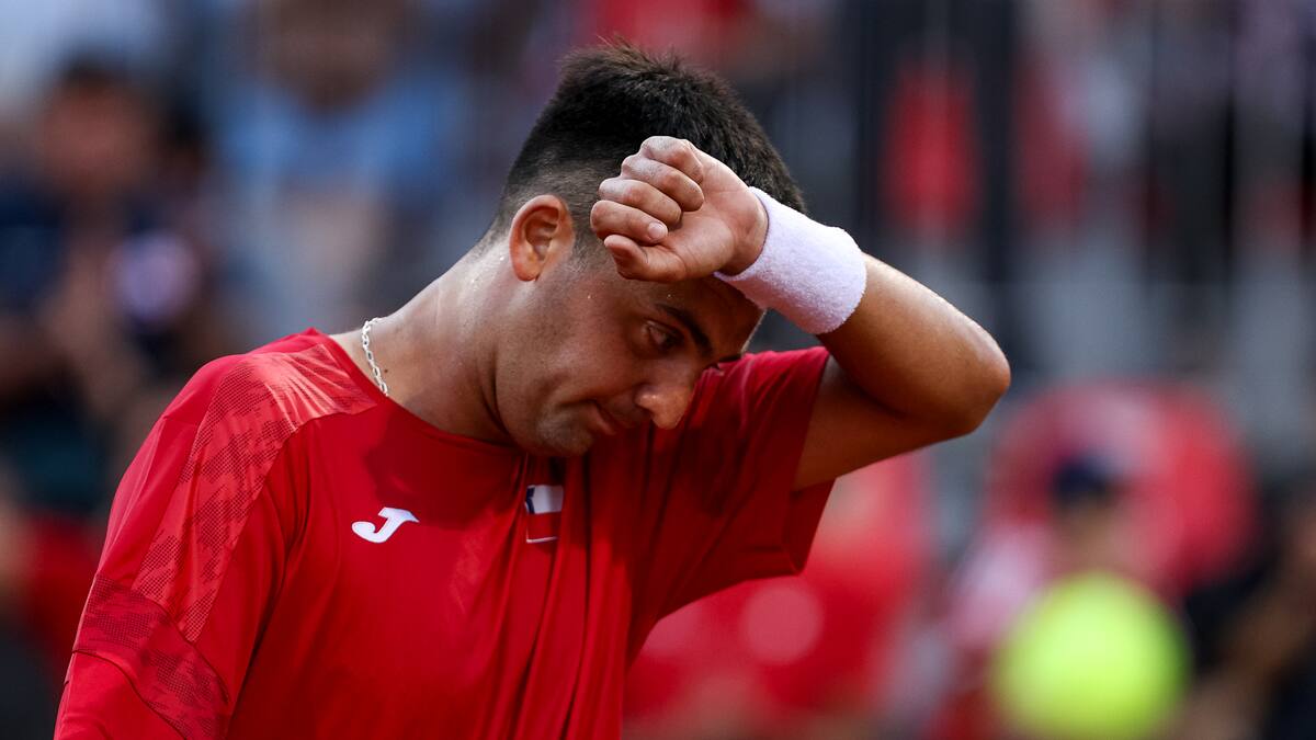 Fin al sueño: Tomás Barrios no puede en California y se despide del Indian Wells
