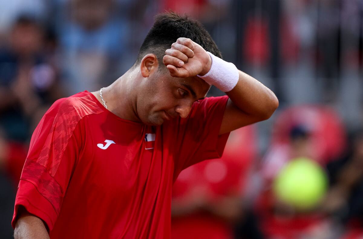 Fin al sueño: Tomás Barrios no puede en California y se despide del Indian Wells