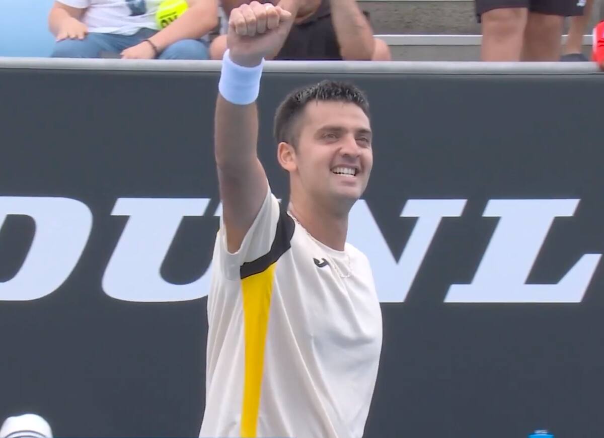 El chileno avanzó a la segunda ronda de las clasificaciones del Australian Open. Foto: Captura