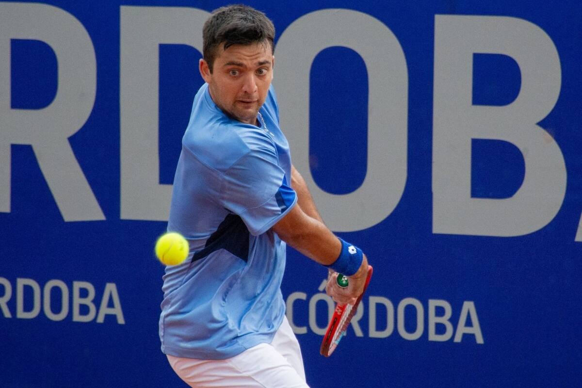 Tomás Barrios jugó por primera vez cuartos de final de un torneo ATP