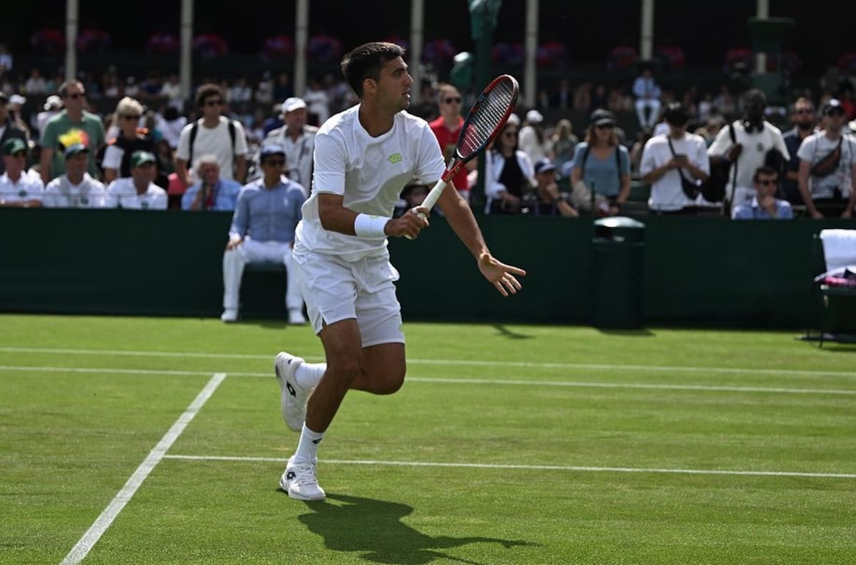 Tomás Barrios pierde un partido inexplicable y se queda sin entrar al cuadro principal de Wimbledon