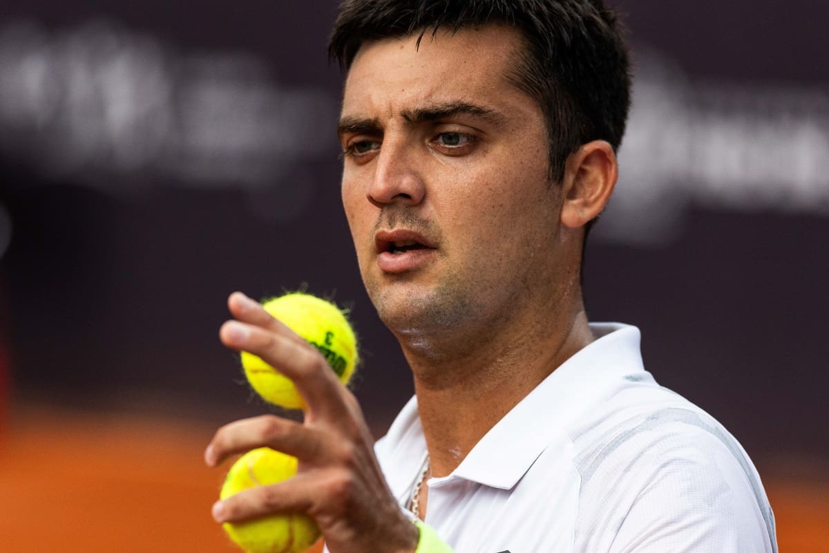 El chileno cayó ante el último ganador del Challenger de Montevideo. Crédito: ATP de Río