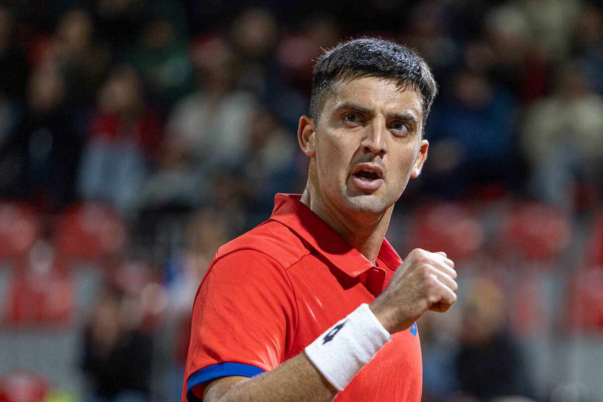 El chileno sigue avanzando en Curitiba. Foto: Felipe Escobedo/Archivo.