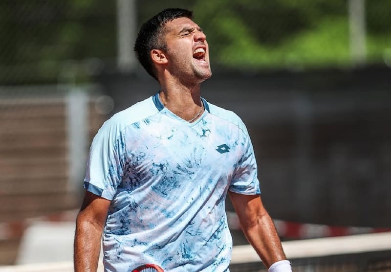 en el Challenger de Mauthausen. Foto: danubeupperaustriaopen
