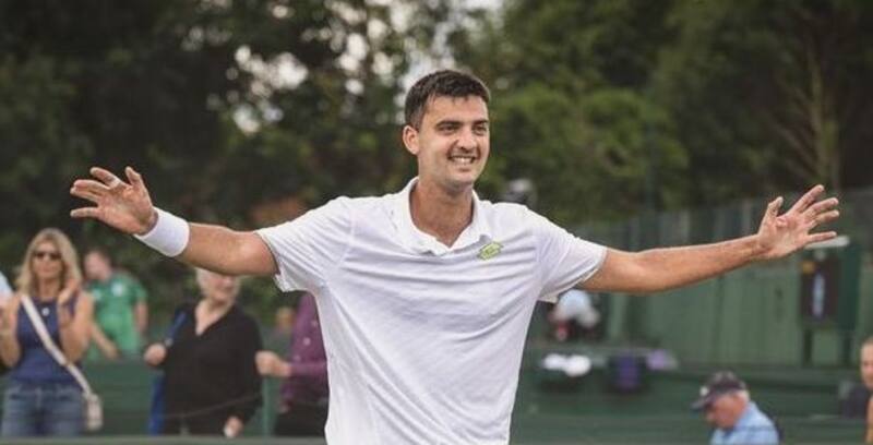 El chileno en Wimbledon.