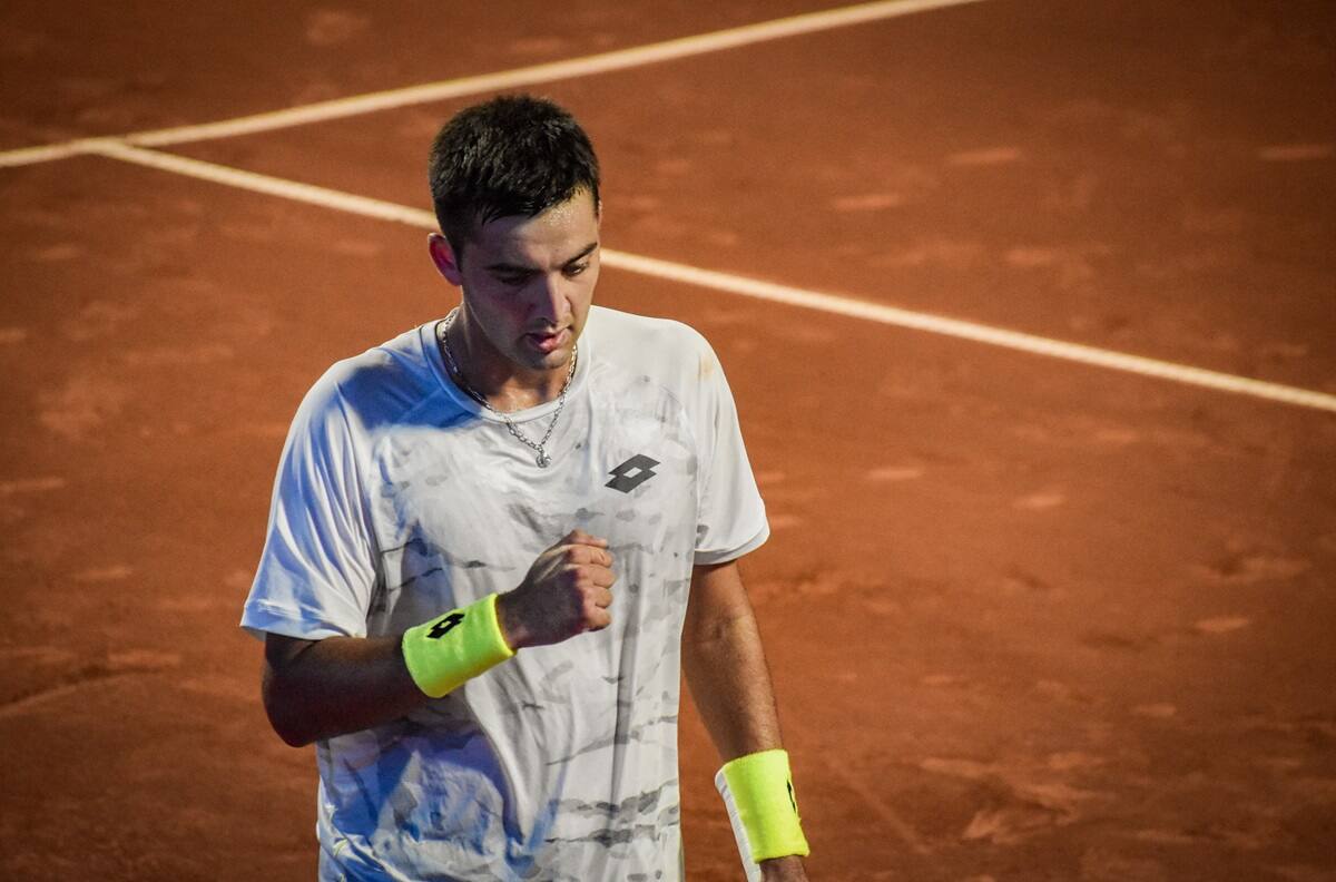 Tomás Barrios debutó con un triunfo y se instaló en octavos del Challenger de San Luis Potosí