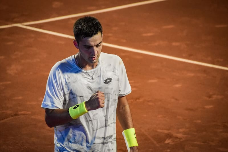 Avanzó a los cuartos de final del Challenger de San Luis Potosí. Foto: Chile Open
