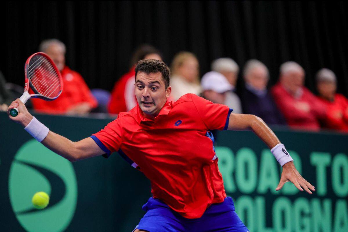 volvió al circuito ATP con una derrota en la qualy de Delray Beach. Foto: EFE.
