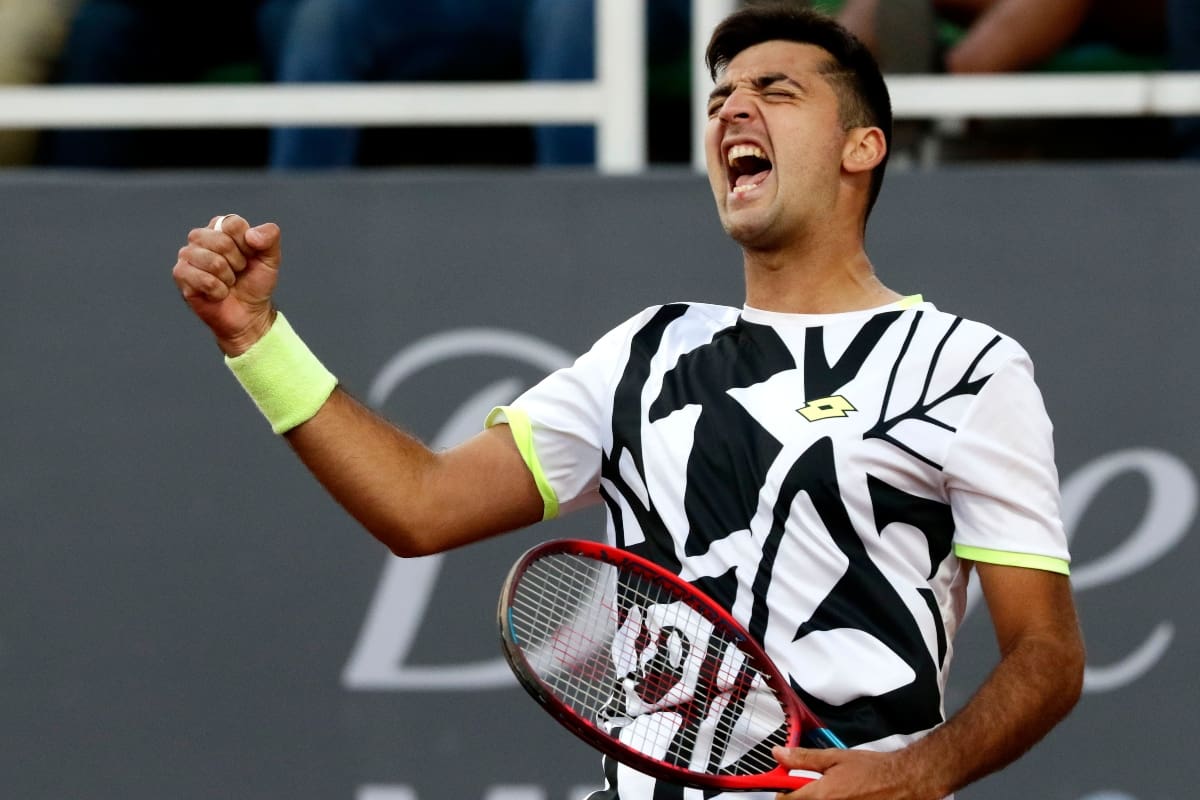 empezó su participación en Roland Garros con un sólido triunfo. Foto: Agencia Aton.