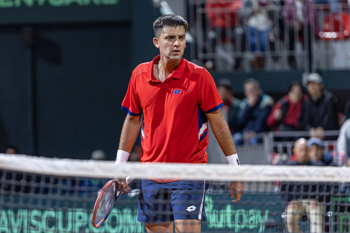 El chileno se despidió del ATP de Río. Foto: Felipe Escobedo
