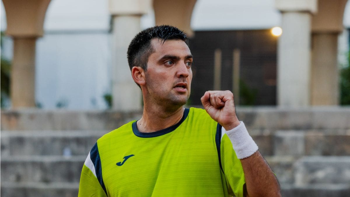 Accidentado estreno en Portugal: Tomás Barrios ganó un curioso partido en Oeiras IV