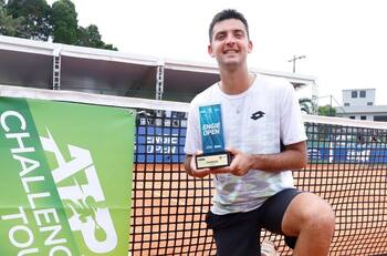 La millonaria cifra que se embolsó Tomás Barrios tras quedarse con el Challenger de Florianópolis