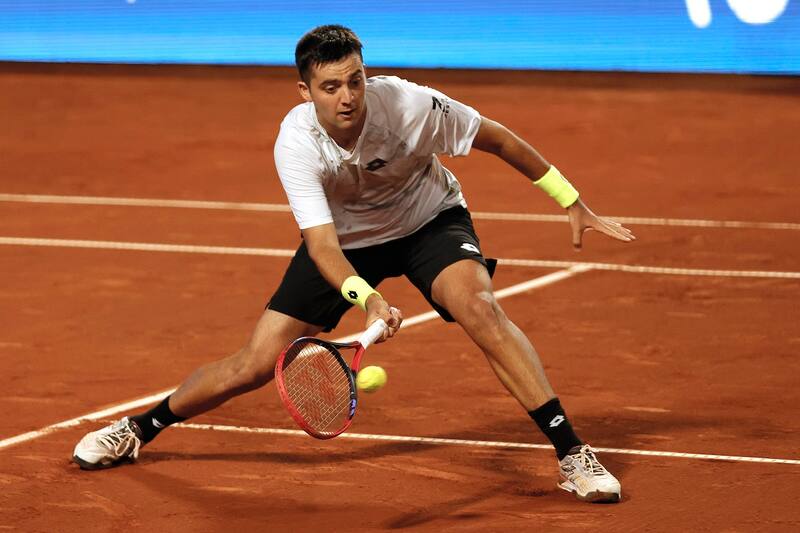 Tomás Barrios busca avanzar de ronda en París 2024. Foto: Archivo.