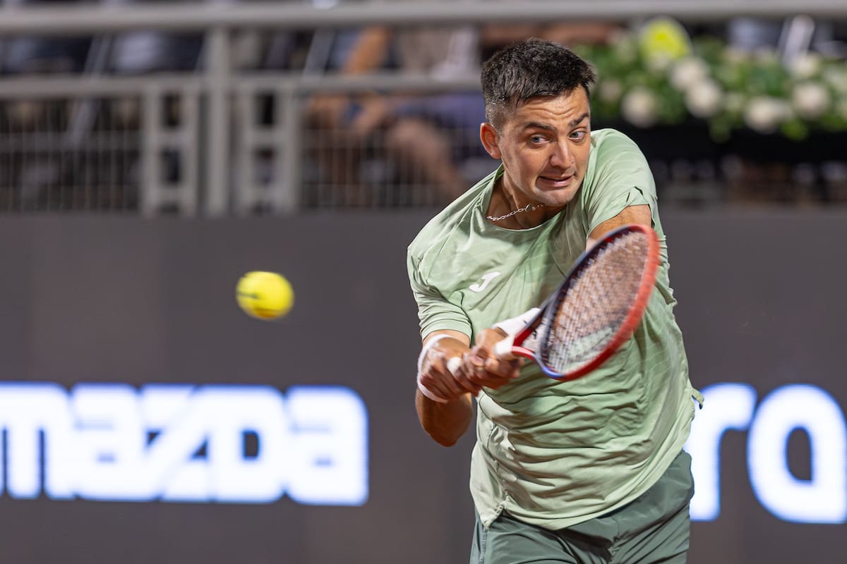 El chillanejo fue eliminado del Challenger de Bratislava. Foto: Felipe Escobedo / En Cancha