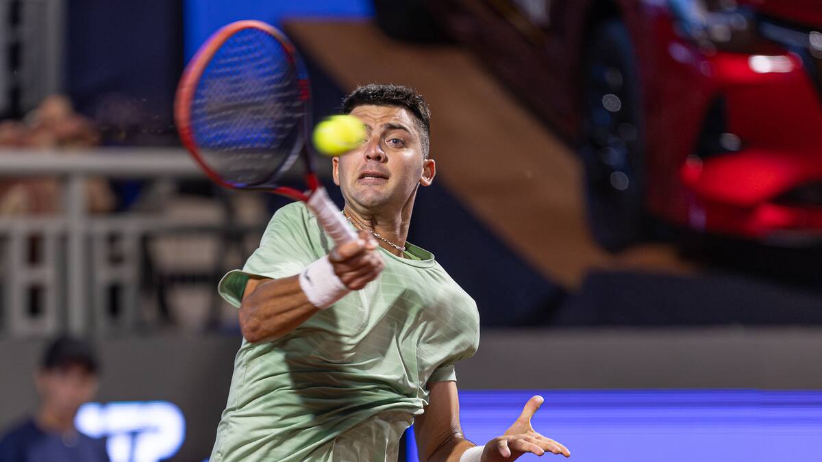 Tomás Barrios dijo adiós a Sao Paulo al caer con el boliviano Dellien