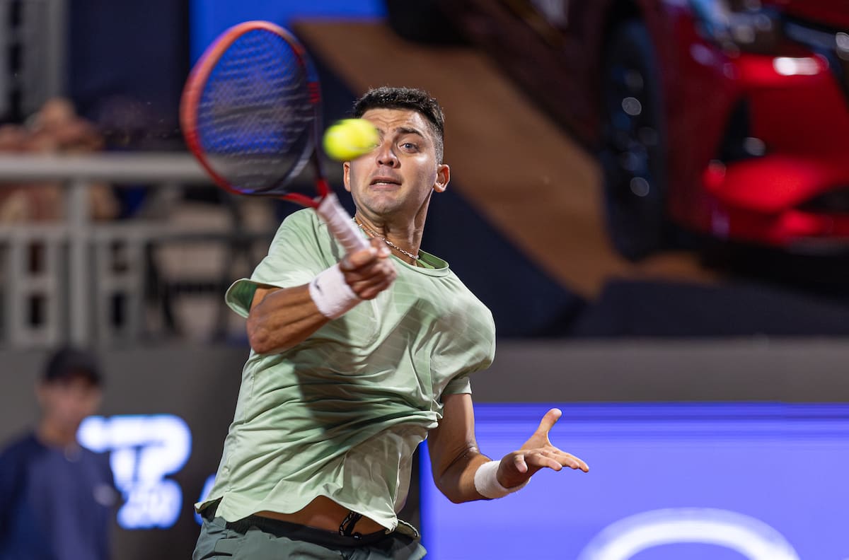 Tomás Barrios dijo adiós a Sao Paulo al caer con el boliviano Dellien