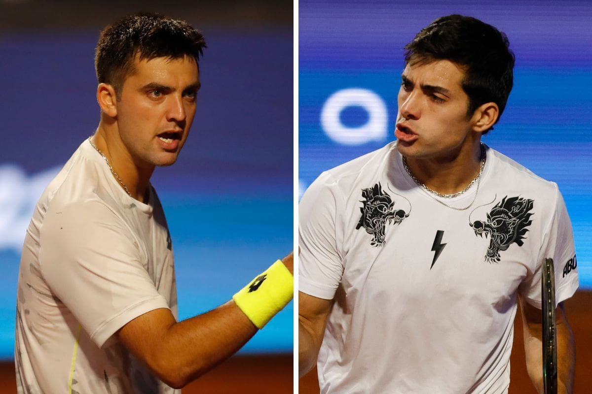 se enfrentan en el ATP de Río de Janeiro.