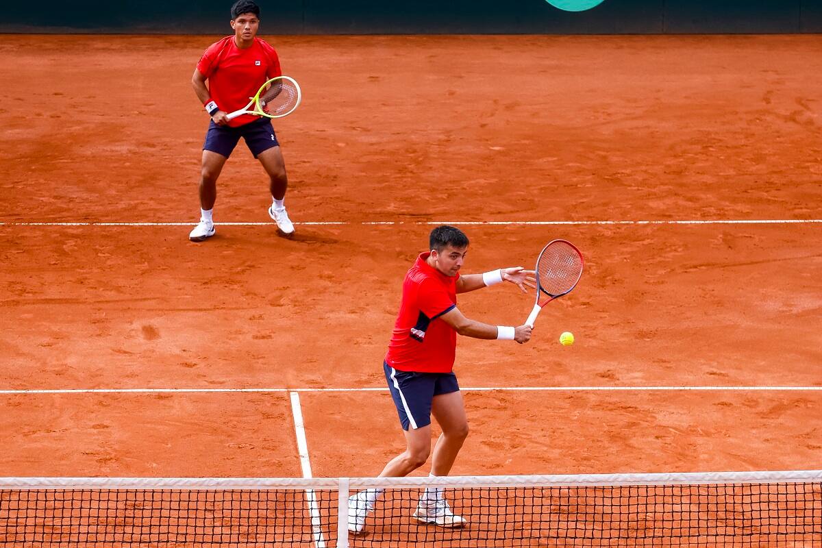 Jugaron Copa Davis. Agencia Aton