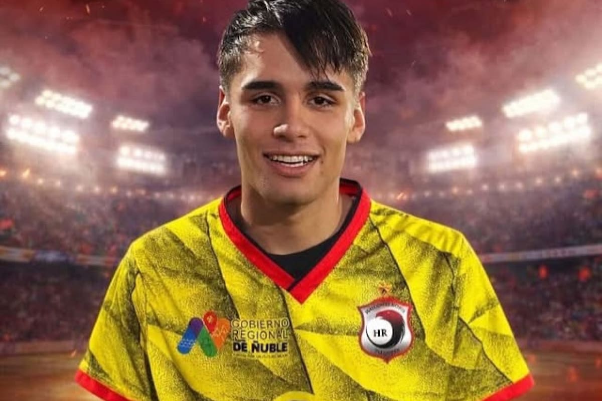 El joven futbolista fue asesinado en Coihueco.