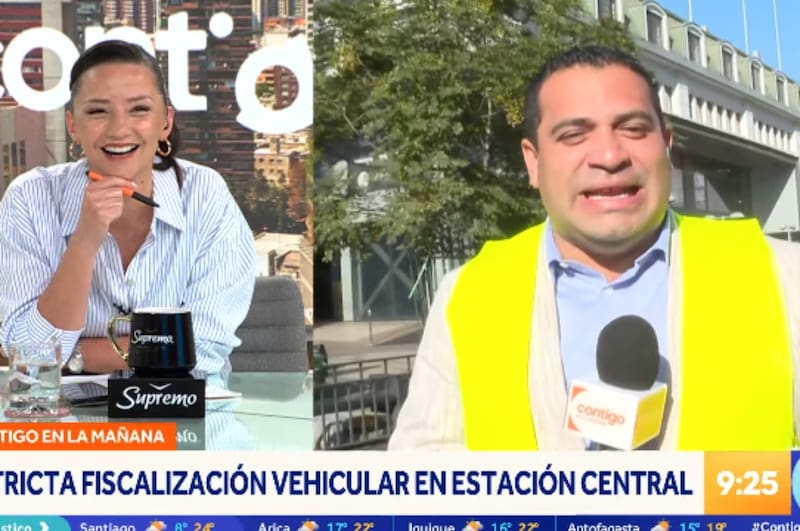 hizo reir a Andrea Arístegui. Créditos: Contigo en la Mañana.