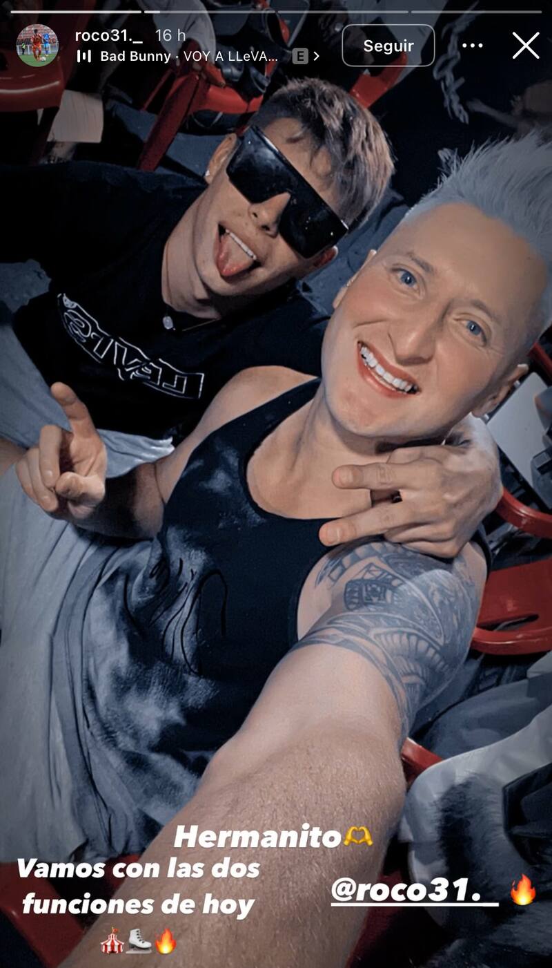 El volante colabora en un circo.