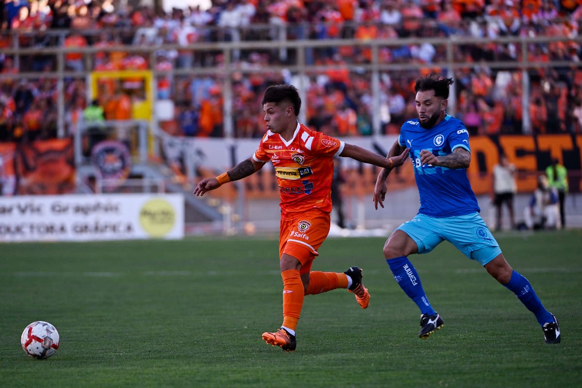 El delantero en su paso por Cobreloa.