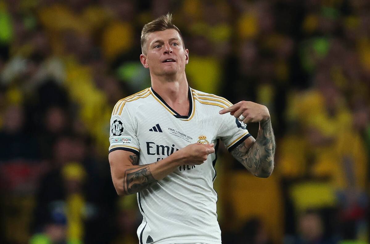 VIDEO | ¡Ovacionado en Wembley! Toni Kroos se despide del Real Madrid como campeón de Champions League