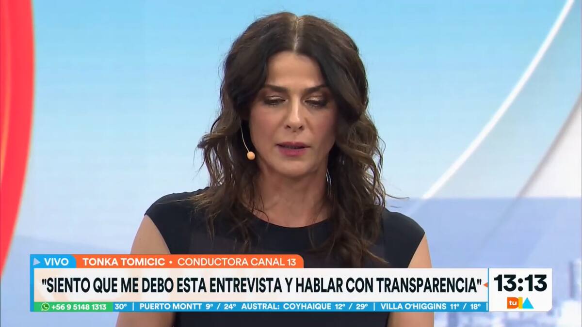Revelan las razones por las que Tonka Tomicic estaría “congelada” en Canal 13