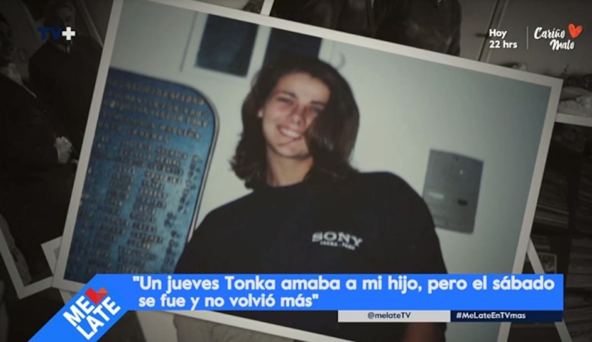 Tonka Tomicic en los años en que estaba con Yves Duvauchelle