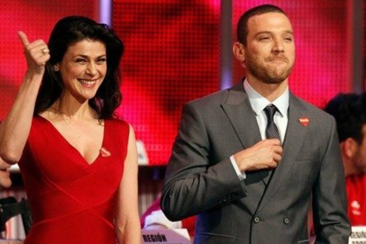 Tonka Tomicic y Julián Elfenbein habrían compartido en un evento.