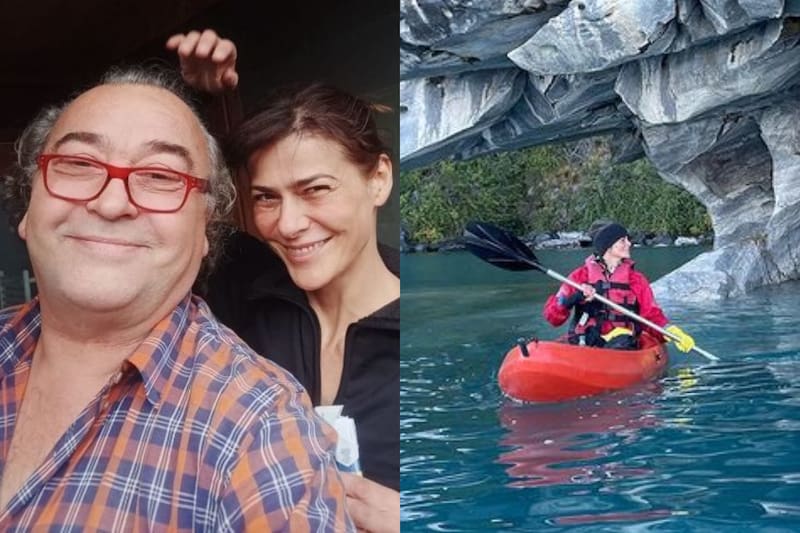 Así comenzó el viaje de Tonka Tomicic por el sur de Chile. Créditos: Instagram