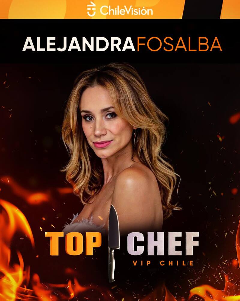 Alejandra Fosalba participará en la nueva edición del programa de cocina de Chilevisión.
