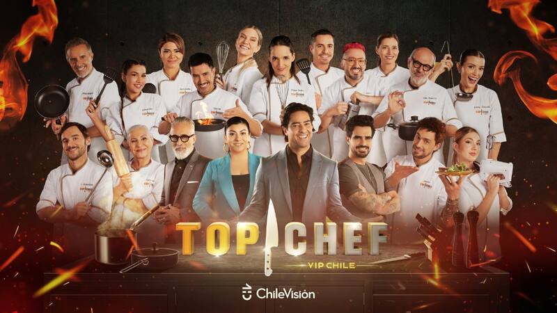 "Top Chef VIP" quedó en cuarto lugar. Créditos: CHV