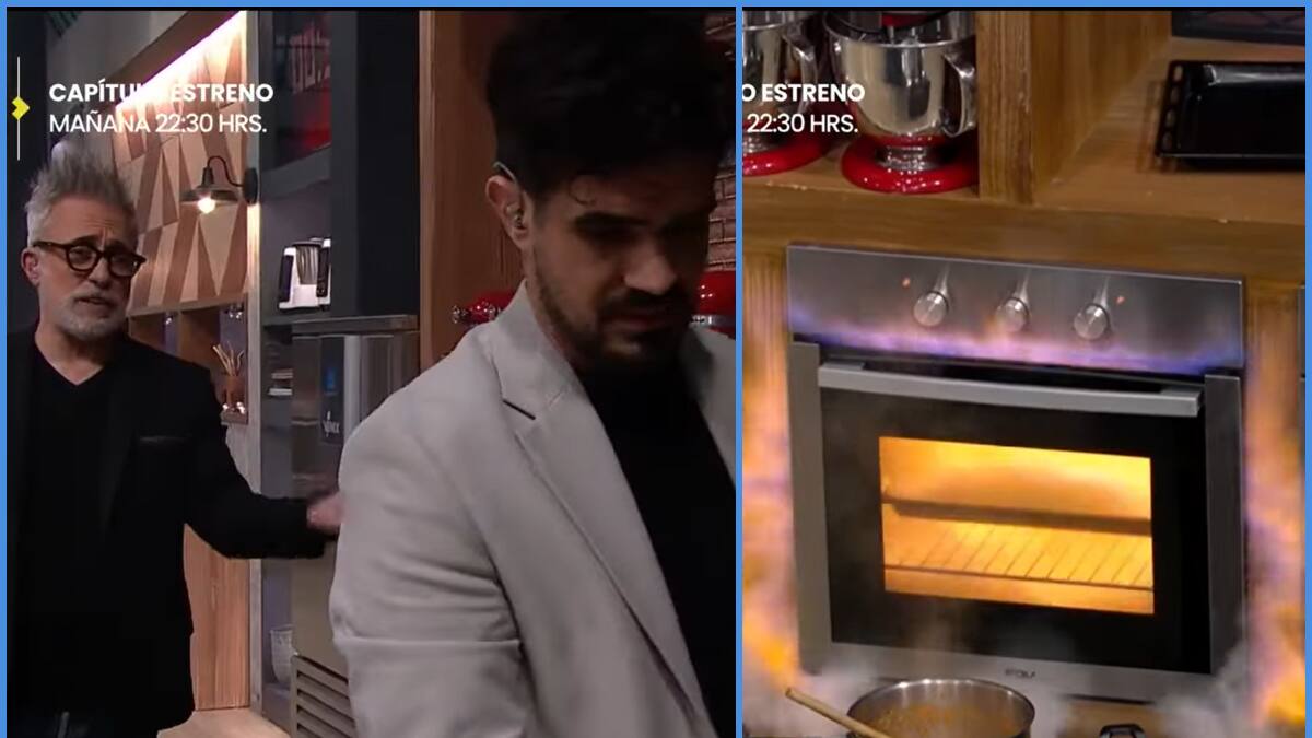 Peligro en “Top Chef VIP”: Nuevo eliminado hizo explotar el horno
