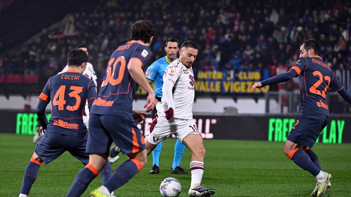 VIDEO | No fue suficiente: Torino de Guillermo Maripán cayó ante el Inter y quedó fuera de la Copa Italia