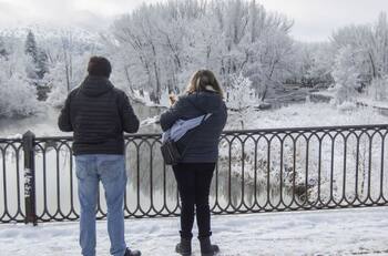 VIDEO | Tormenta Juliette: Tempestad trae nevadas a nivel del mar en España
