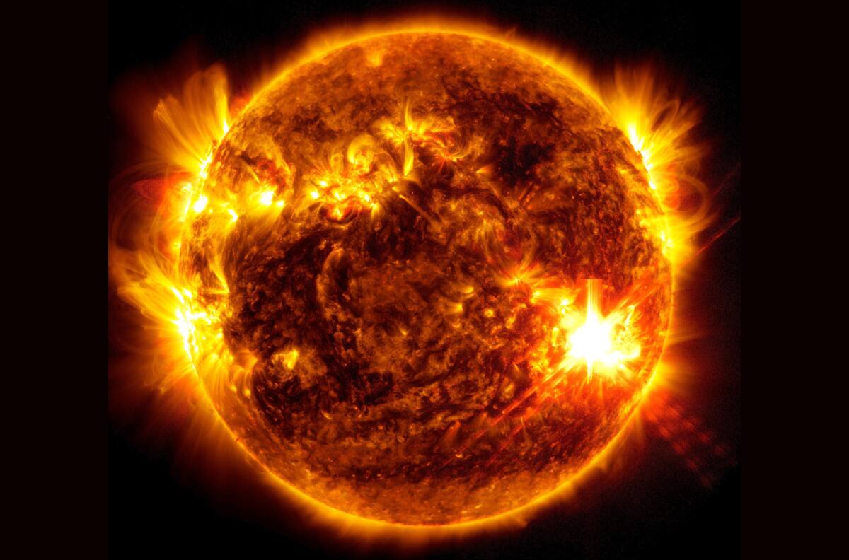 NASA comparte impactantes imágenes de llamaradas solares: fenómeno podría causar apagones en la Tierra