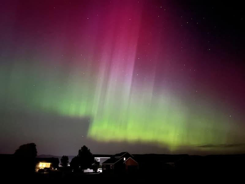 afectará a Chile, donde se podrían ver auroras boreales.
