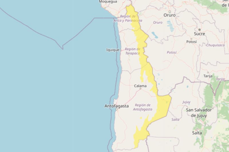 En el norte del país, serán tres las regiones afectadas por este fenómeno. Créditos: DMC.